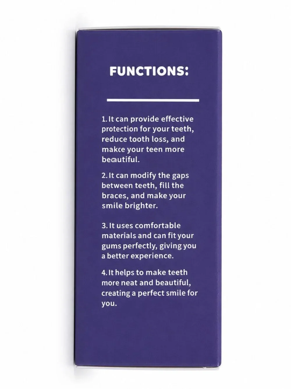 Custom Fit Functional Dentures – Silicone Reline Set (New in Box)